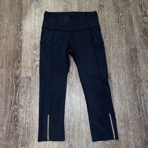 lululemon fast and free crop 17”